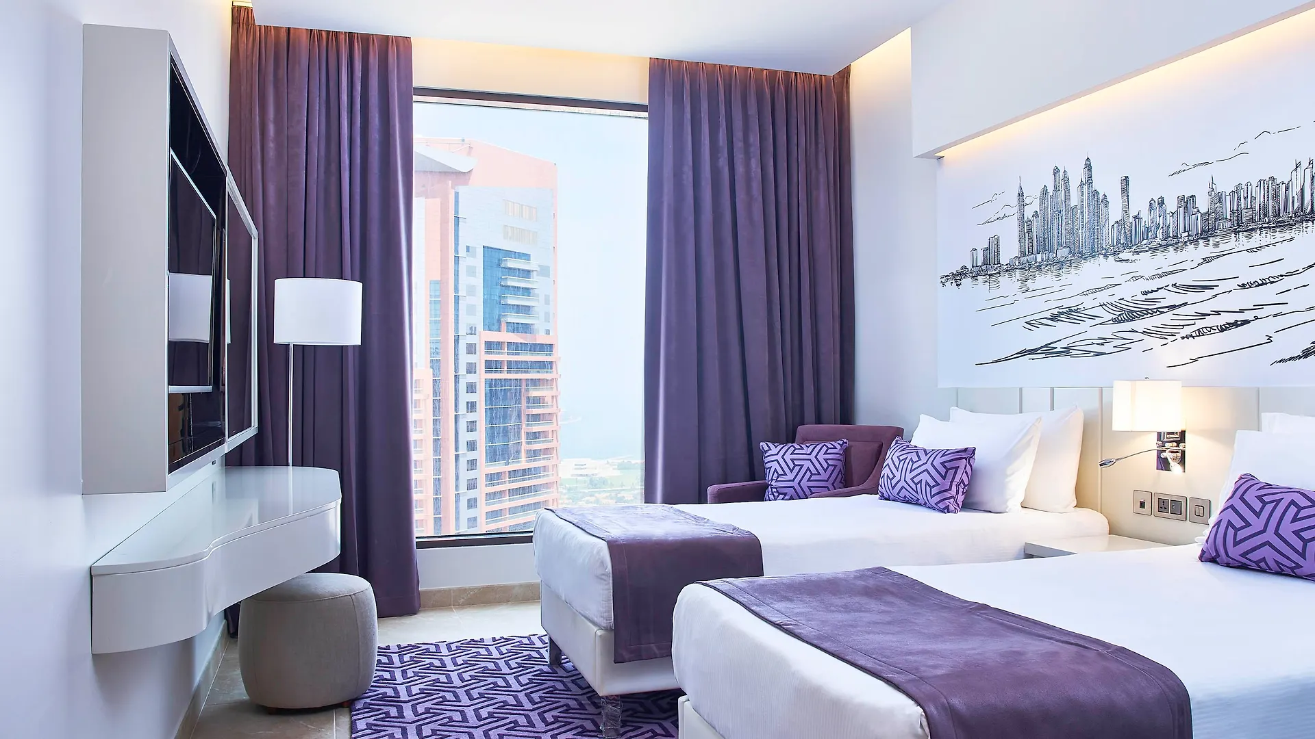 **** Apartmanhotel Mercure Hotel Apartments Dubai Barsha Heights Egyesült Arab Emírségek